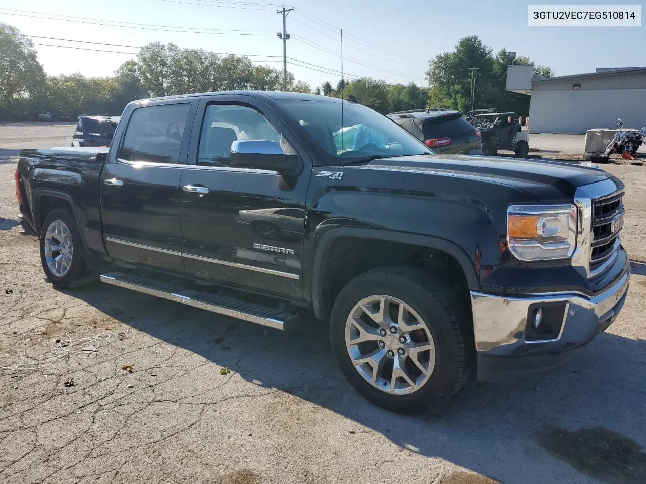 2014 GMC Sierra K1500 Slt VIN: 3GTU2VEC7EG510814 Lot: 71615694