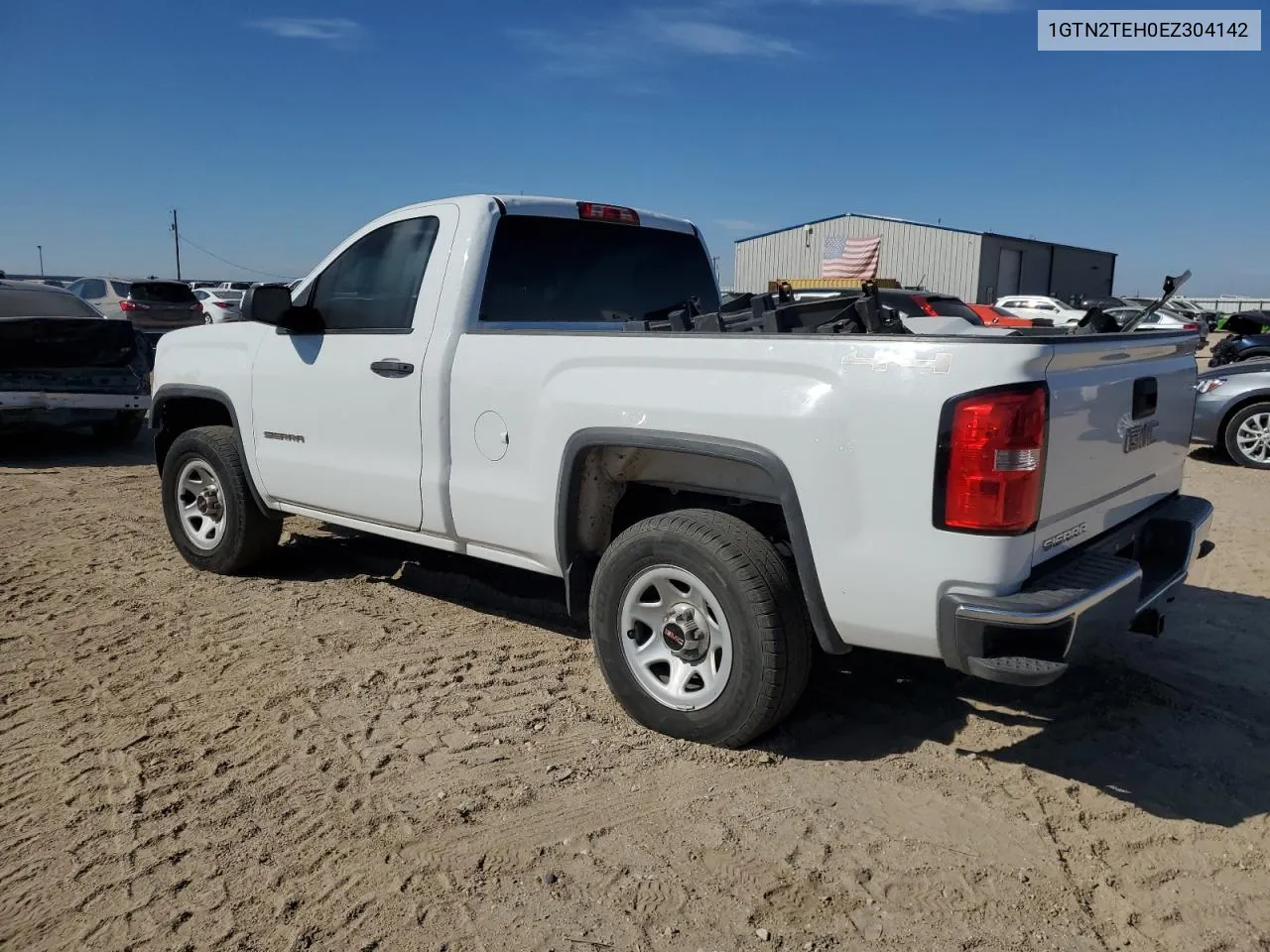 2014 GMC Sierra K1500 VIN: 1GTN2TEH0EZ304142 Lot: 71624274