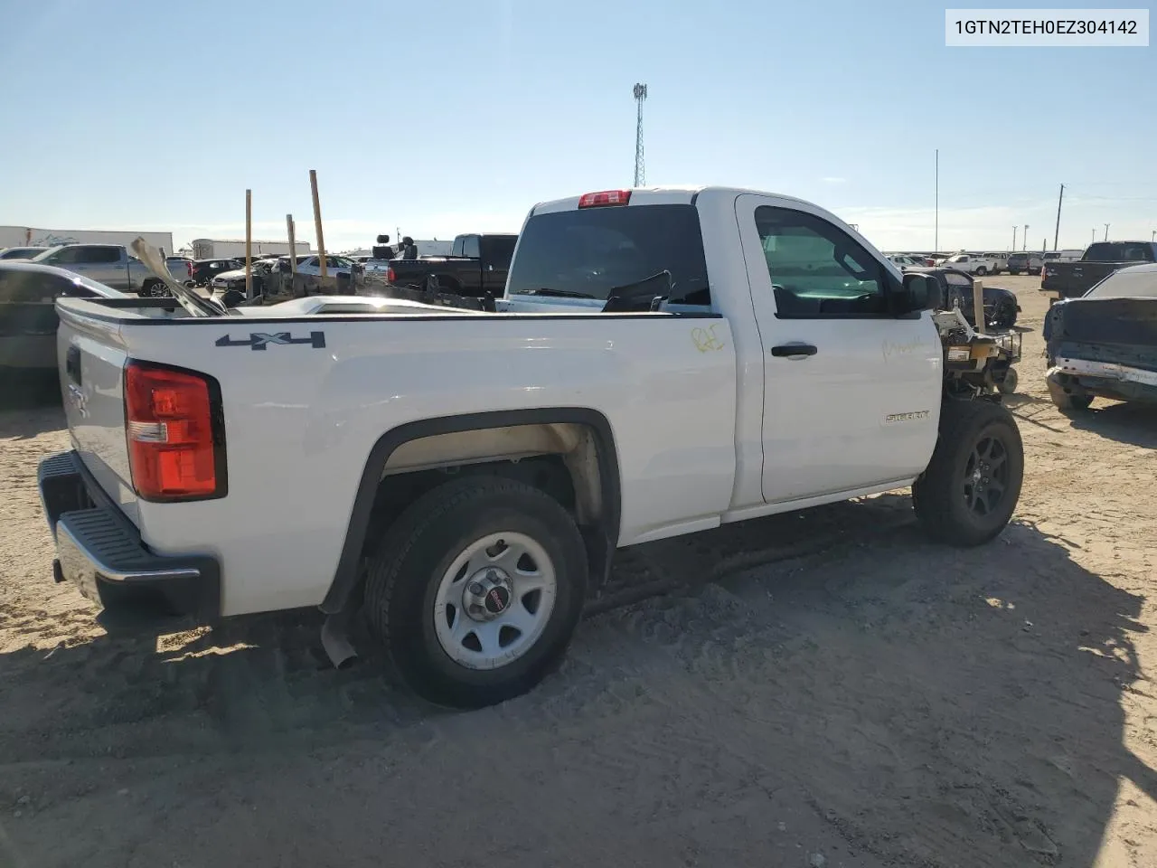 2014 GMC Sierra K1500 VIN: 1GTN2TEH0EZ304142 Lot: 71624274