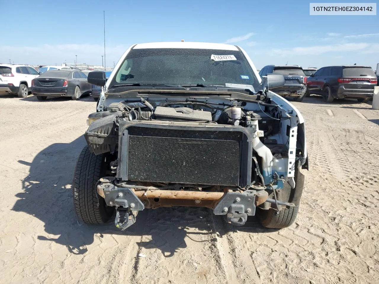 2014 GMC Sierra K1500 VIN: 1GTN2TEH0EZ304142 Lot: 71624274