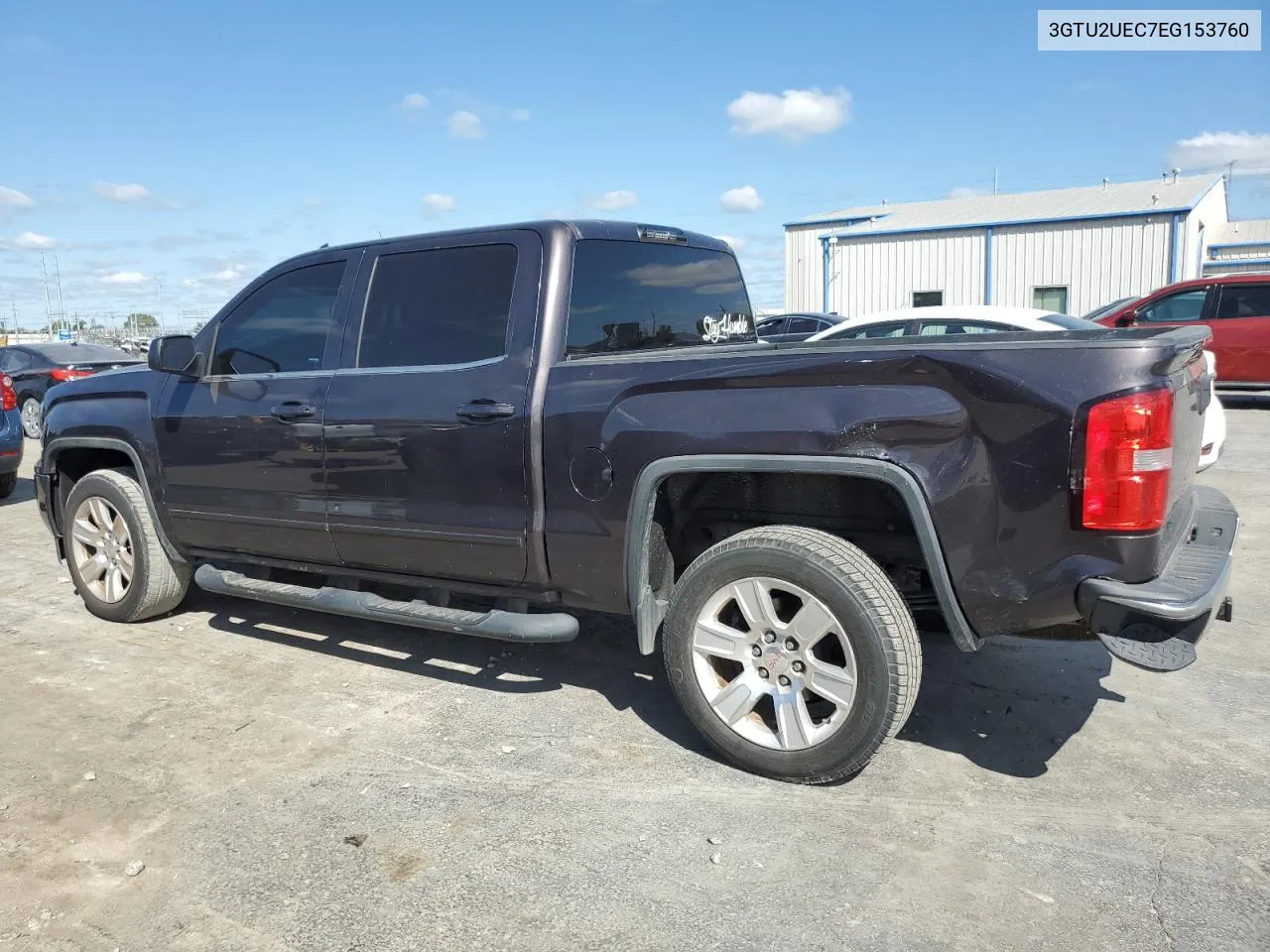 2014 GMC Sierra K1500 Sle VIN: 3GTU2UEC7EG153760 Lot: 71763904