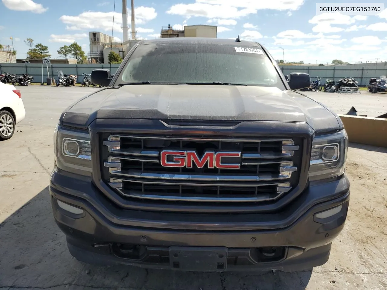 2014 GMC Sierra K1500 Sle VIN: 3GTU2UEC7EG153760 Lot: 71763904