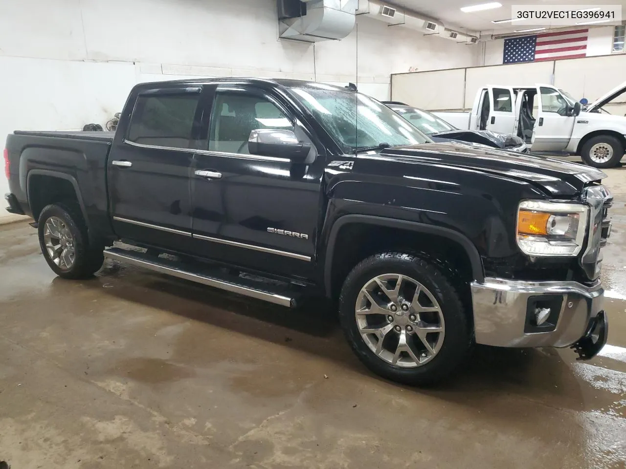 2014 GMC Sierra K1500 Slt VIN: 3GTU2VEC1EG396941 Lot: 71822114