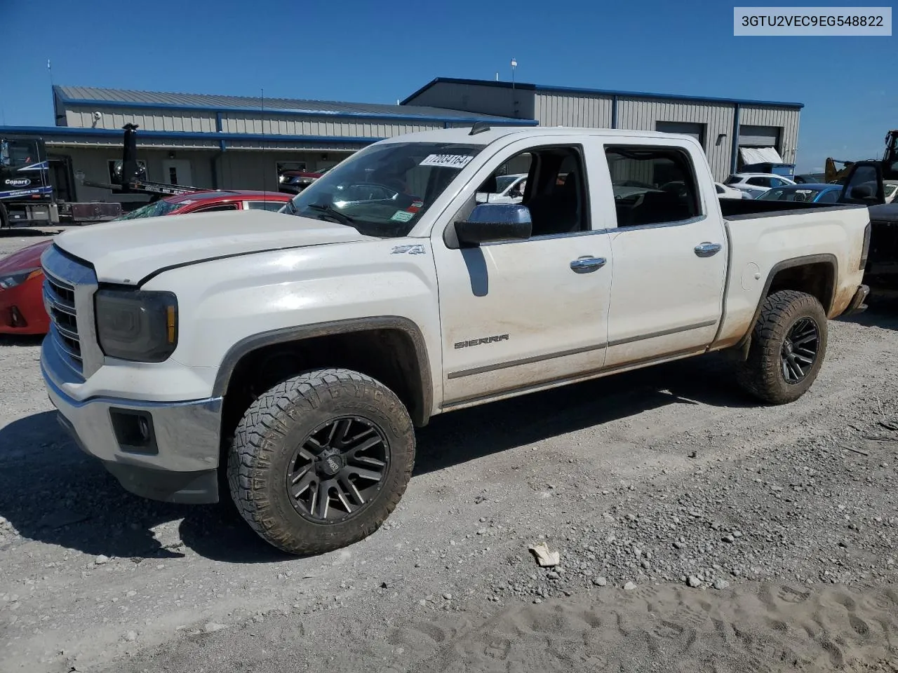 2014 GMC Sierra K1500 Slt VIN: 3GTU2VEC9EG548822 Lot: 72034164