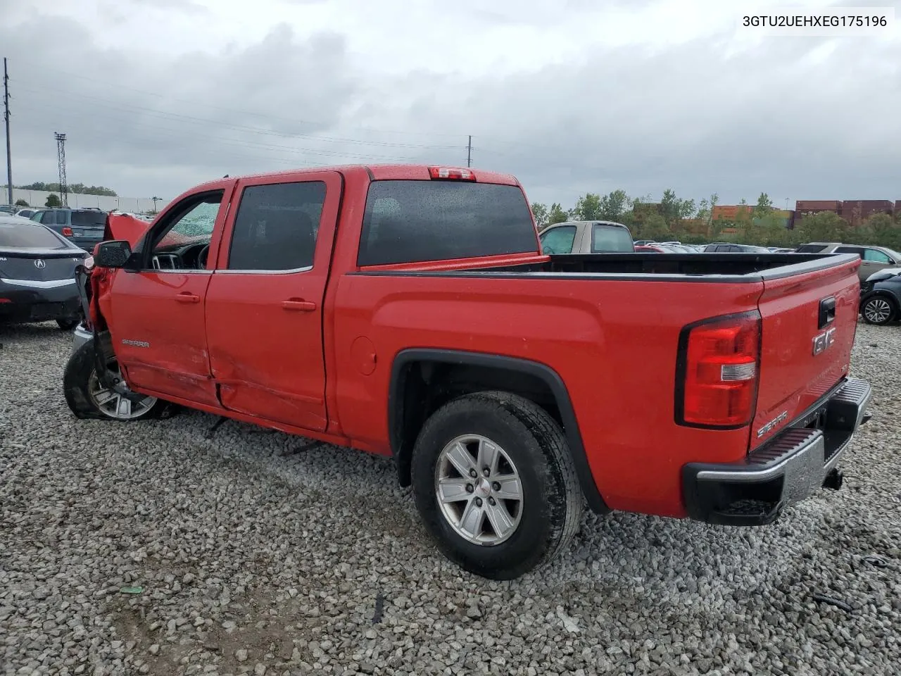 2014 GMC Sierra K1500 Sle VIN: 3GTU2UEHXEG175196 Lot: 72145854