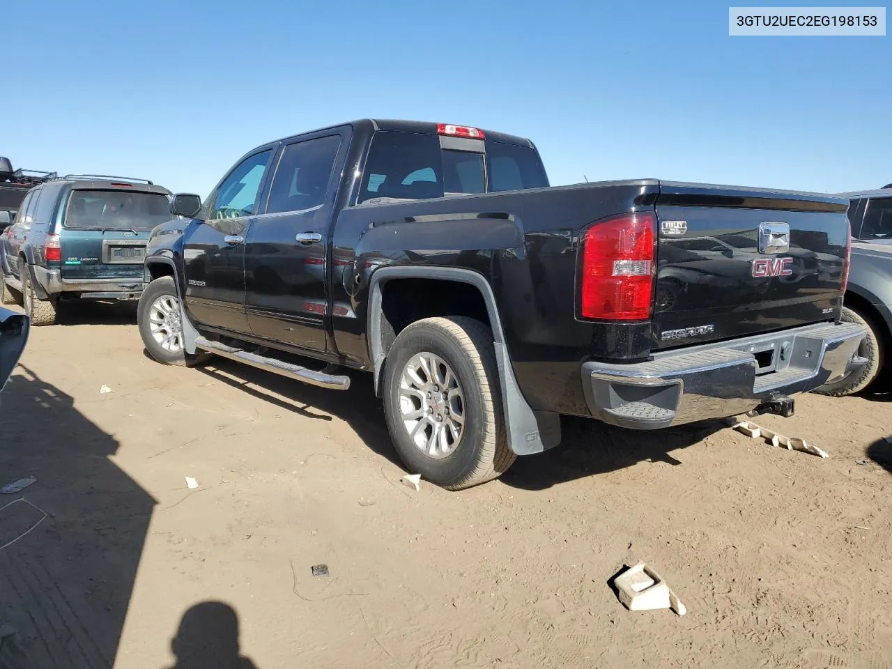 2014 GMC Sierra K1500 Sle VIN: 3GTU2UEC2EG198153 Lot: 72149564