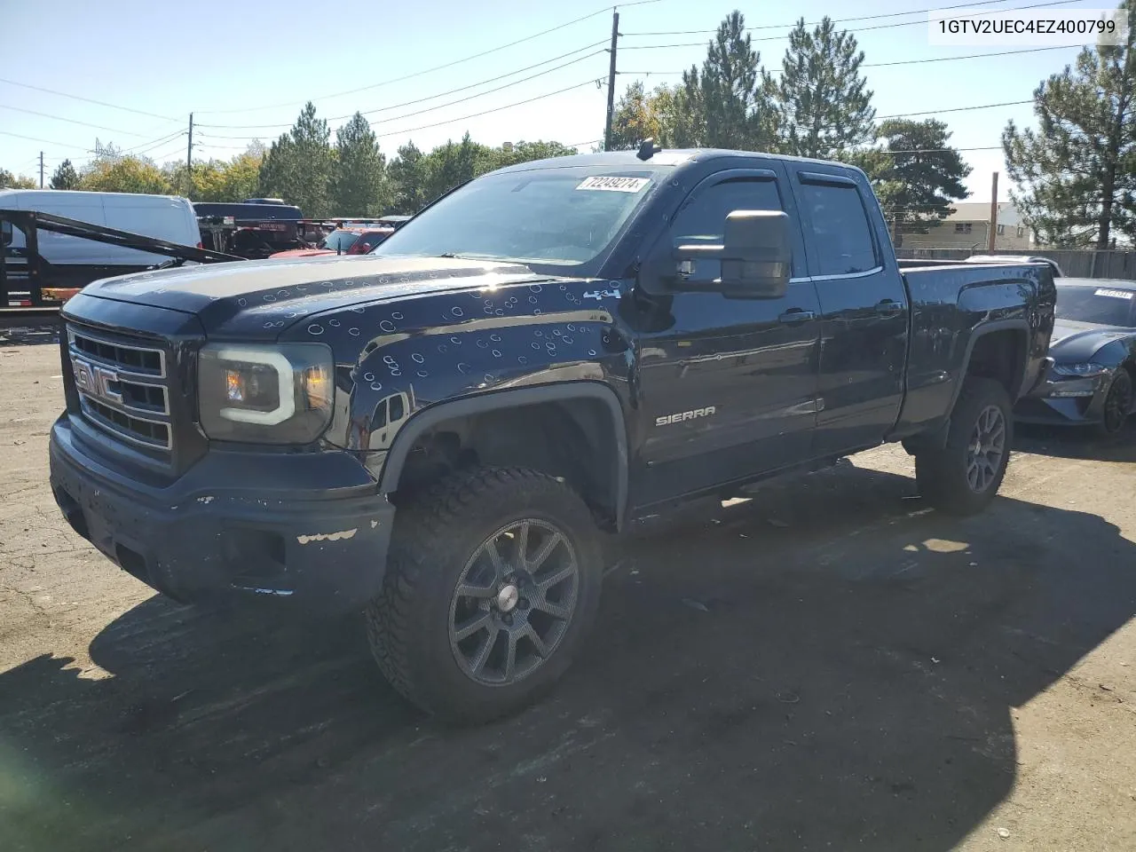 1GTV2UEC4EZ400799 2014 GMC Sierra K1500 Sle