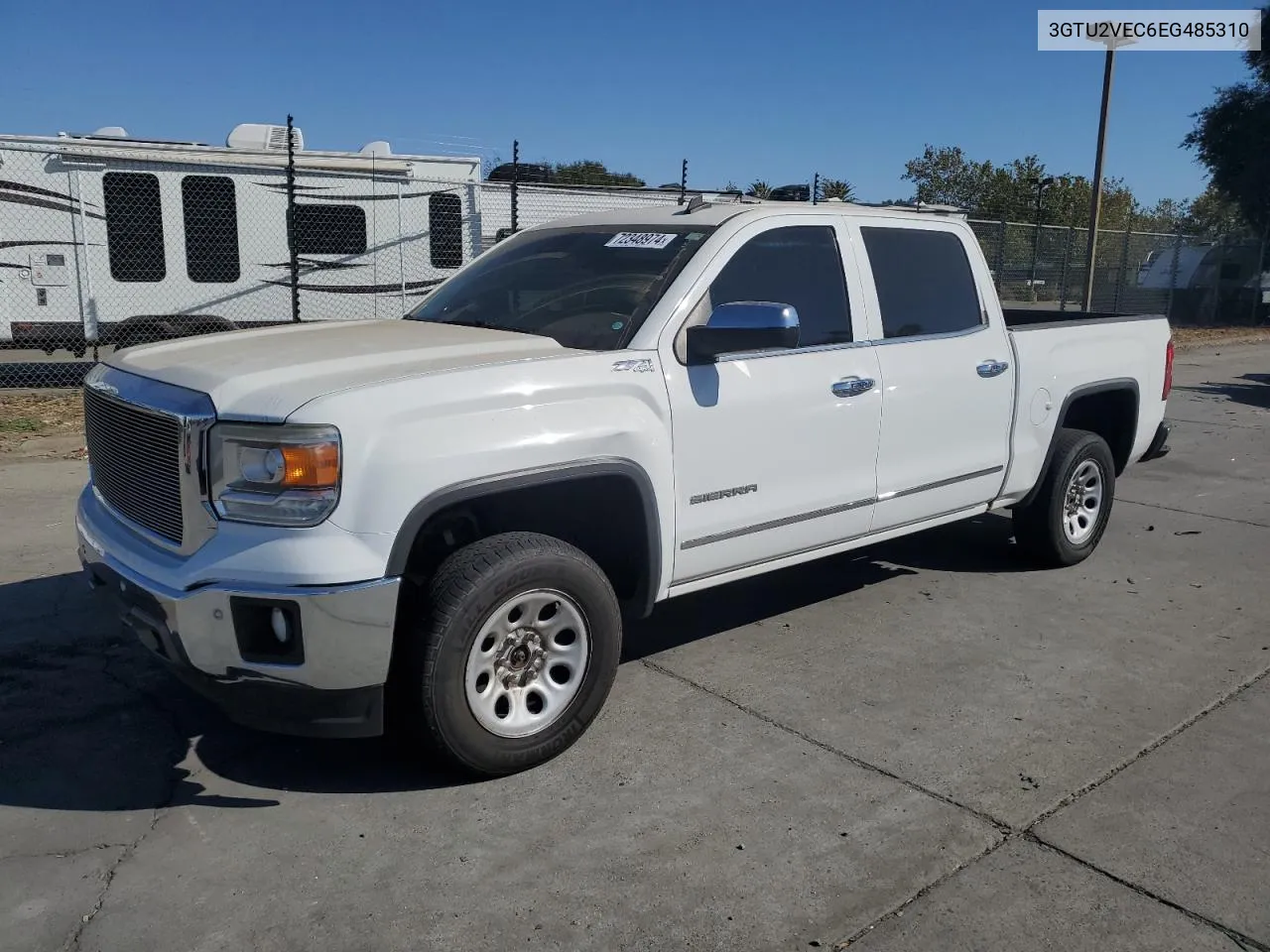 3GTU2VEC6EG485310 2014 GMC Sierra K1500 Slt