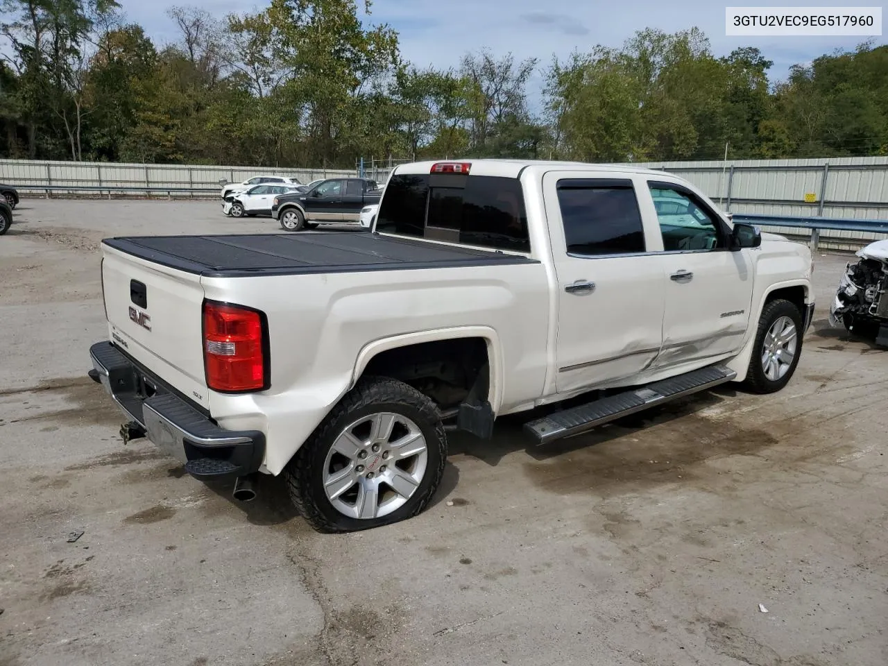 2014 GMC Sierra K1500 Slt VIN: 3GTU2VEC9EG517960 Lot: 72442594