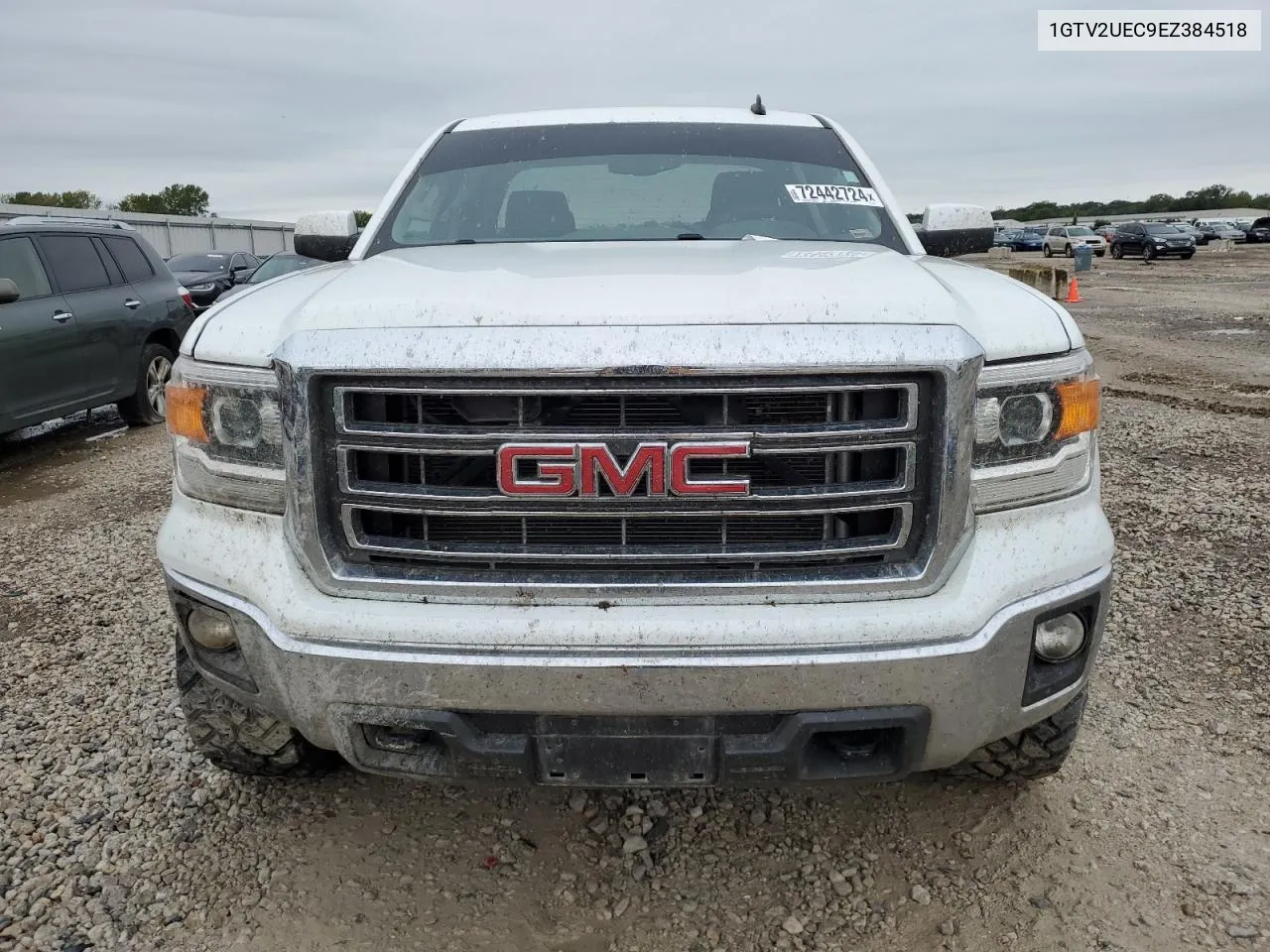 2014 GMC Sierra K1500 Sle VIN: 1GTV2UEC9EZ384518 Lot: 72442724