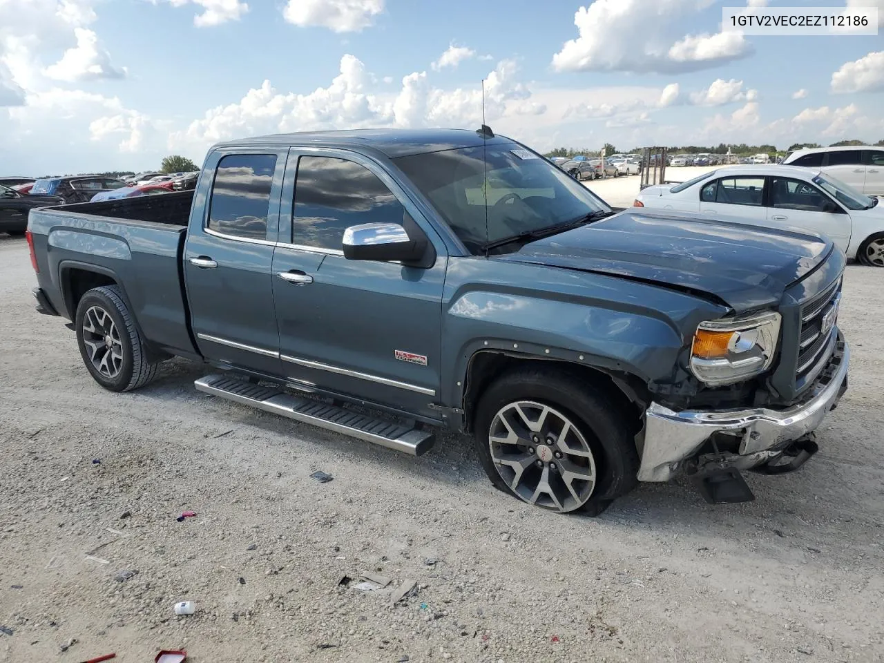 2014 GMC Sierra K1500 Slt VIN: 1GTV2VEC2EZ112186 Lot: 72498494