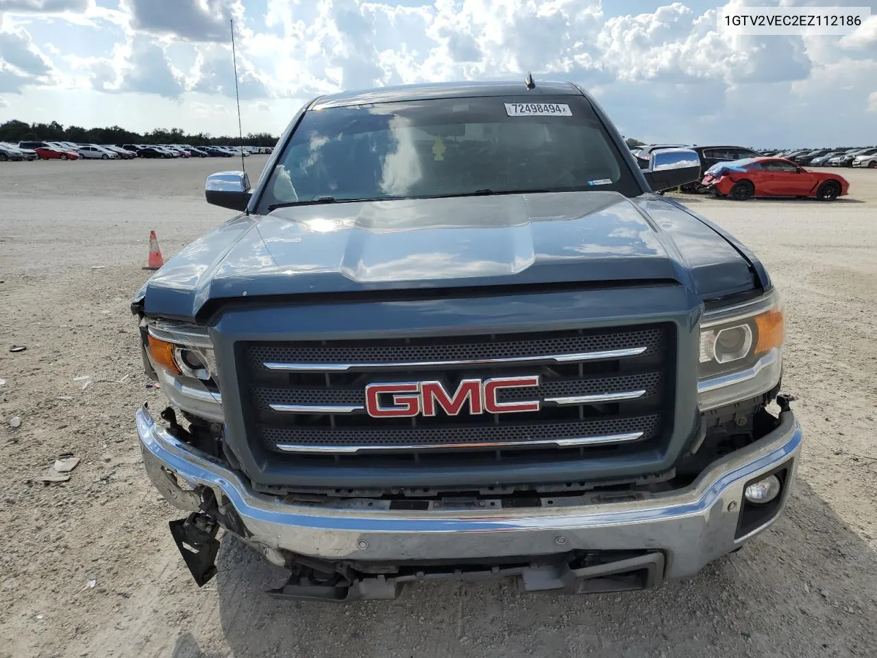 2014 GMC Sierra K1500 Slt VIN: 1GTV2VEC2EZ112186 Lot: 72498494