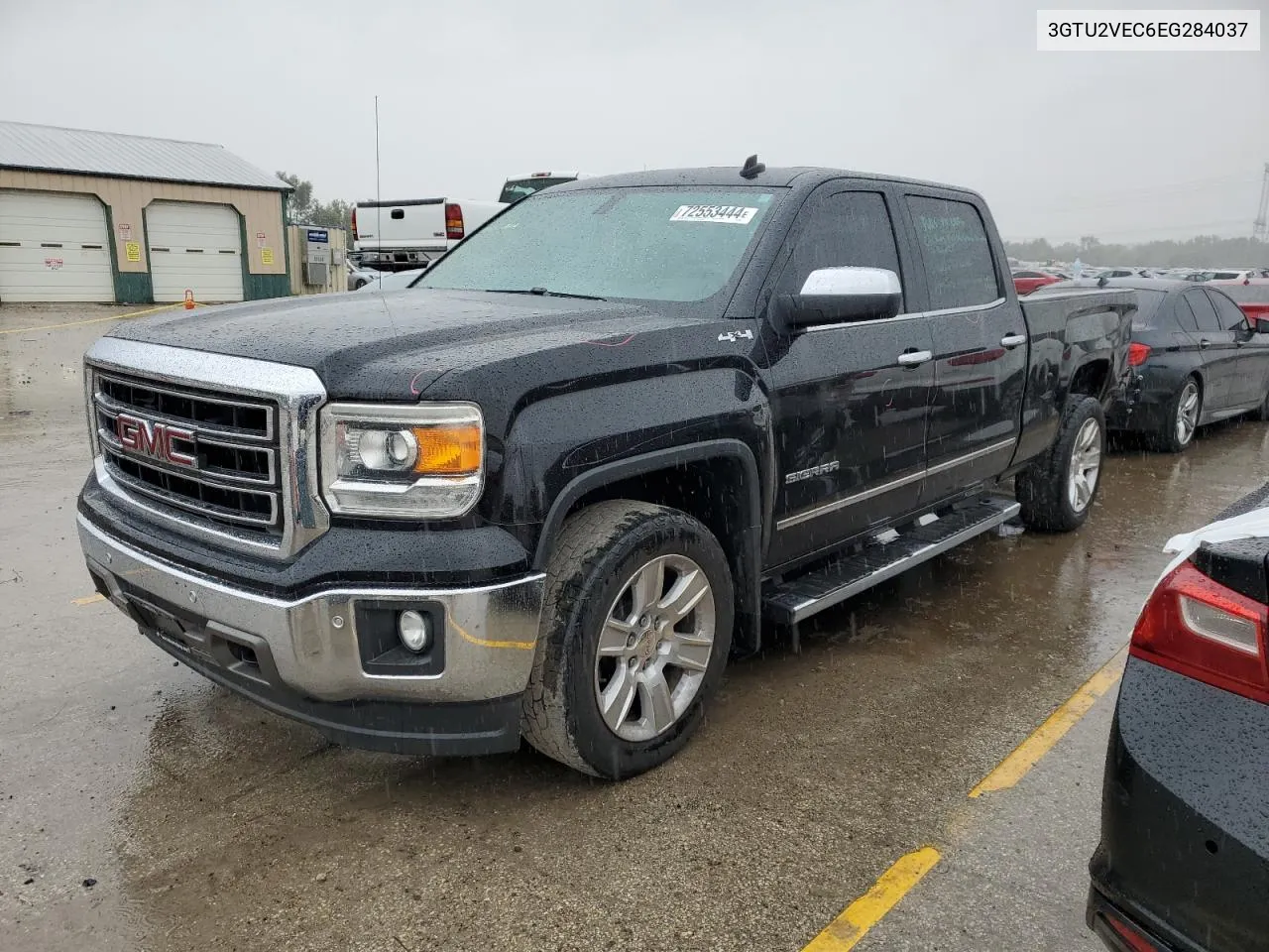 2014 GMC Sierra K1500 Slt VIN: 3GTU2VEC6EG284037 Lot: 72553444