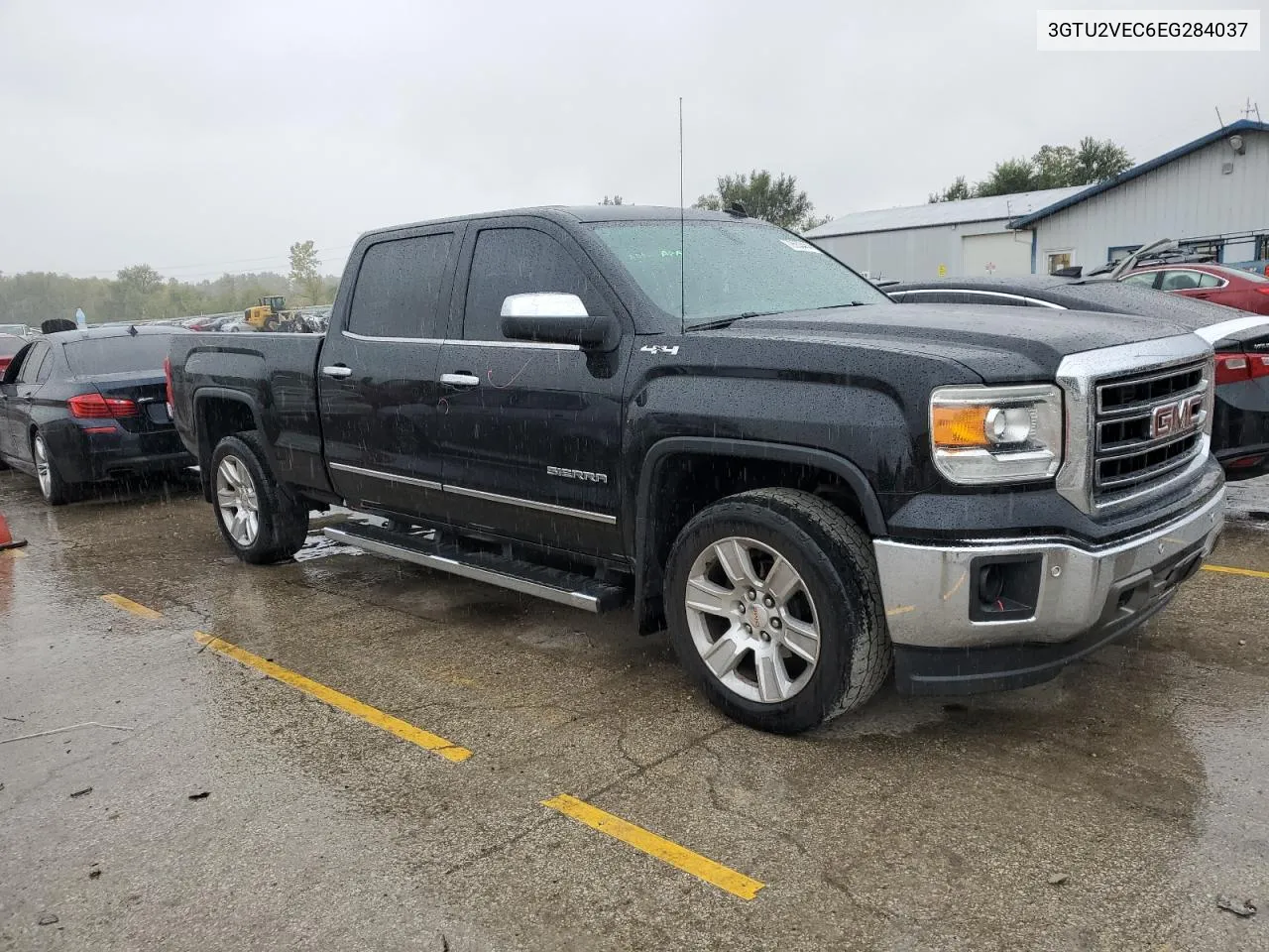 2014 GMC Sierra K1500 Slt VIN: 3GTU2VEC6EG284037 Lot: 72553444