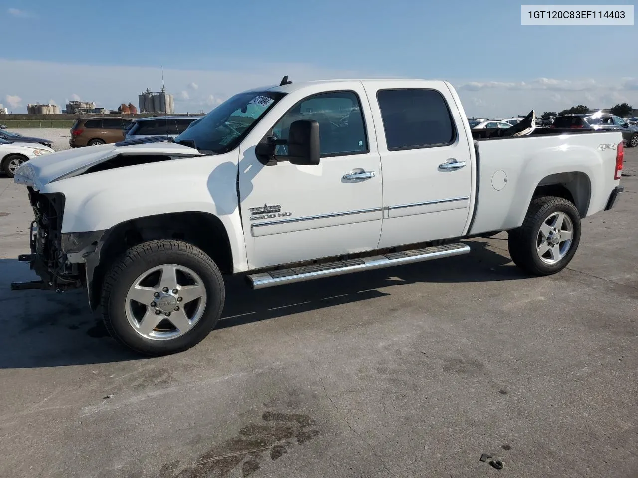 2014 GMC Sierra K2500 Sle VIN: 1GT120C83EF114403 Lot: 72710894