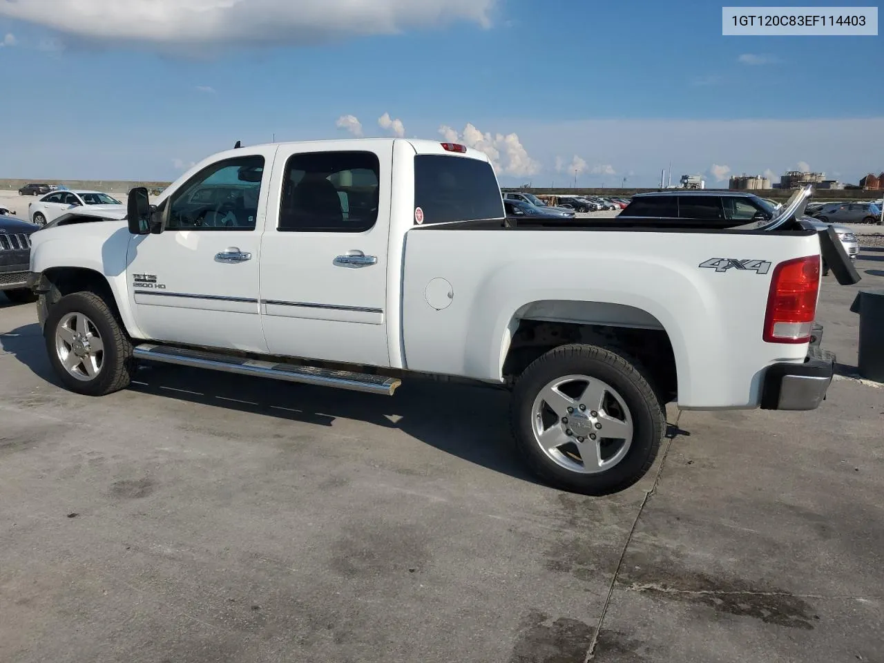 2014 GMC Sierra K2500 Sle VIN: 1GT120C83EF114403 Lot: 72710894