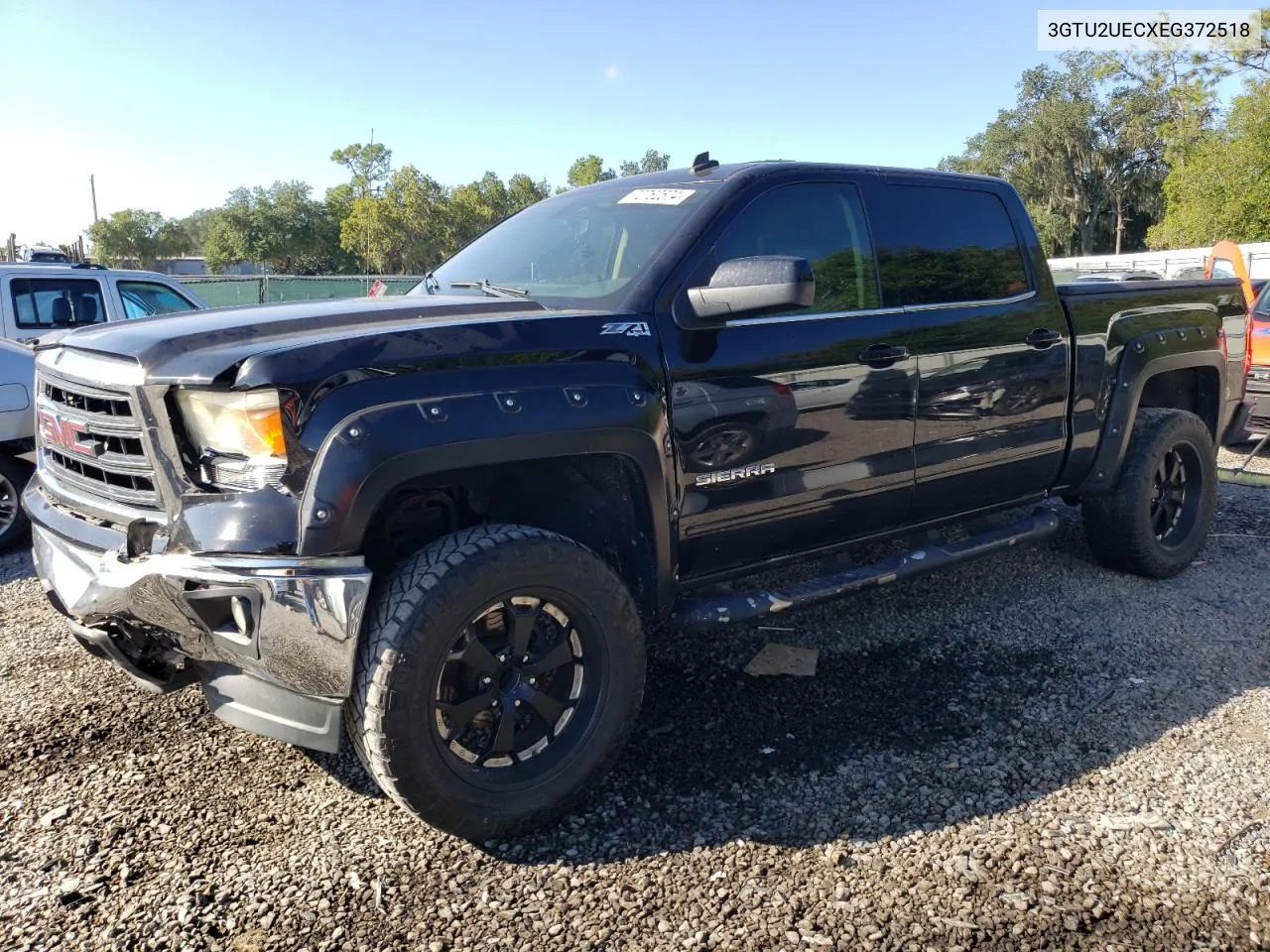 2014 GMC Sierra K1500 Sle VIN: 3GTU2UECXEG372518 Lot: 72762674