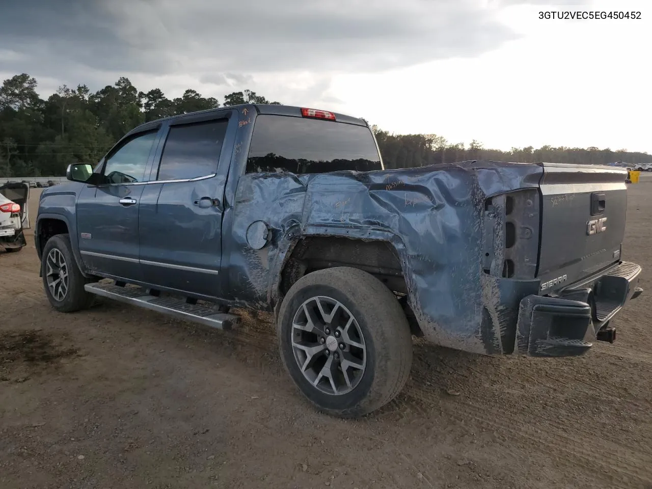 2014 GMC Sierra K1500 Slt VIN: 3GTU2VEC5EG450452 Lot: 72795464