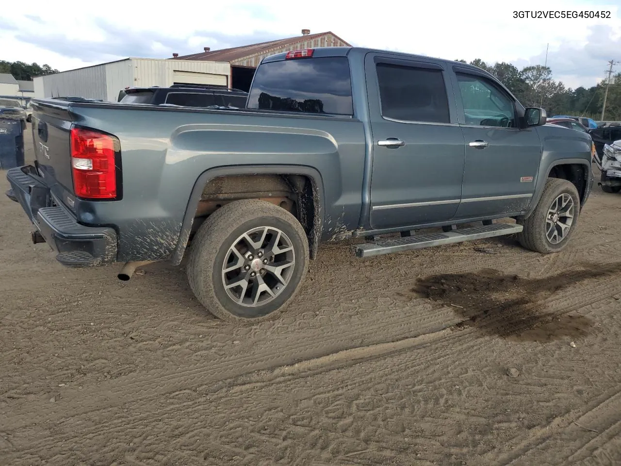 2014 GMC Sierra K1500 Slt VIN: 3GTU2VEC5EG450452 Lot: 72795464