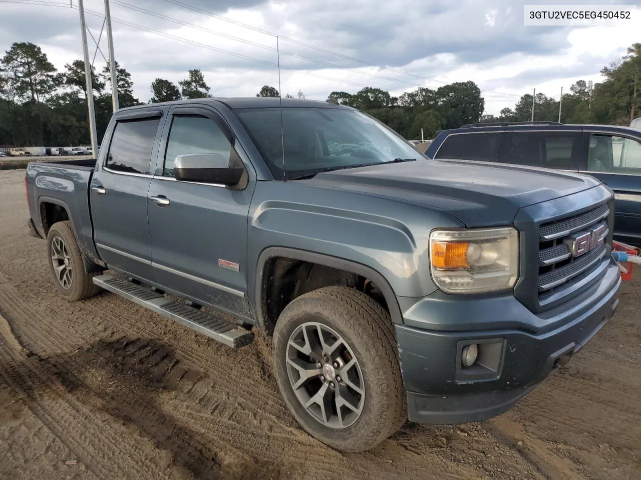 2014 GMC Sierra K1500 Slt VIN: 3GTU2VEC5EG450452 Lot: 72795464