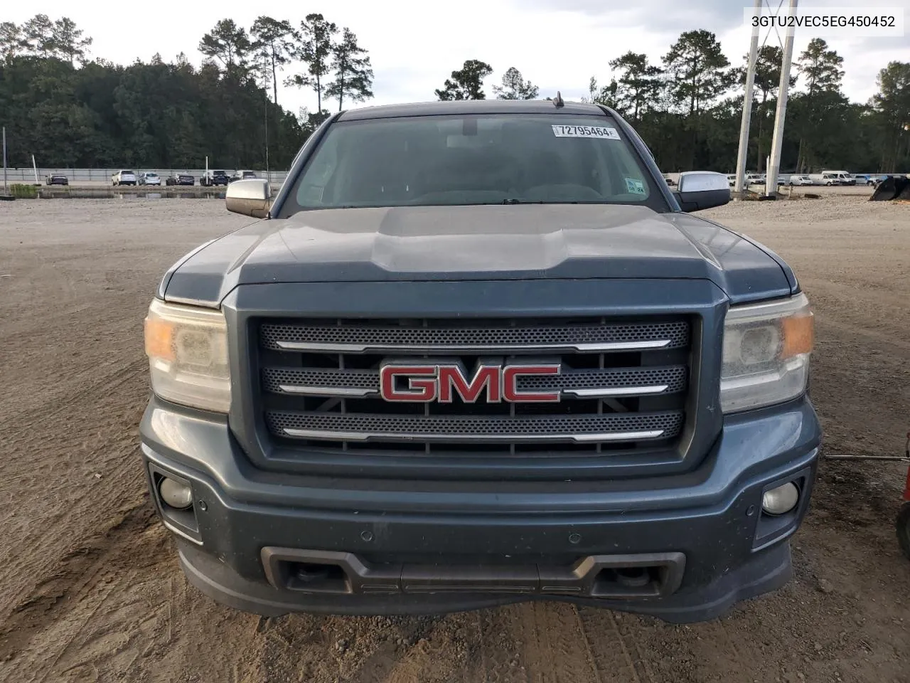 2014 GMC Sierra K1500 Slt VIN: 3GTU2VEC5EG450452 Lot: 72795464