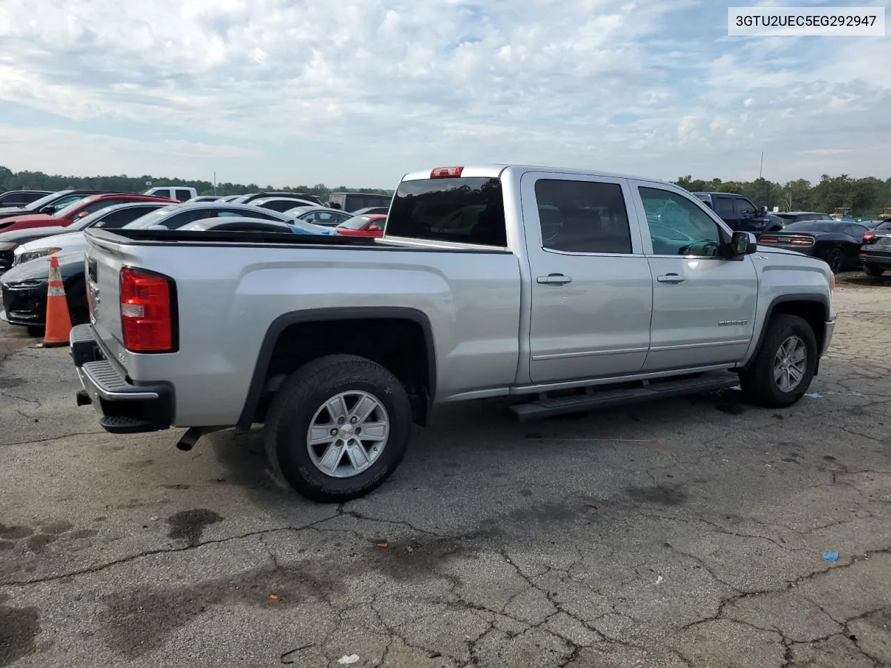 2014 GMC Sierra K1500 Sle VIN: 3GTU2UEC5EG292947 Lot: 73000924