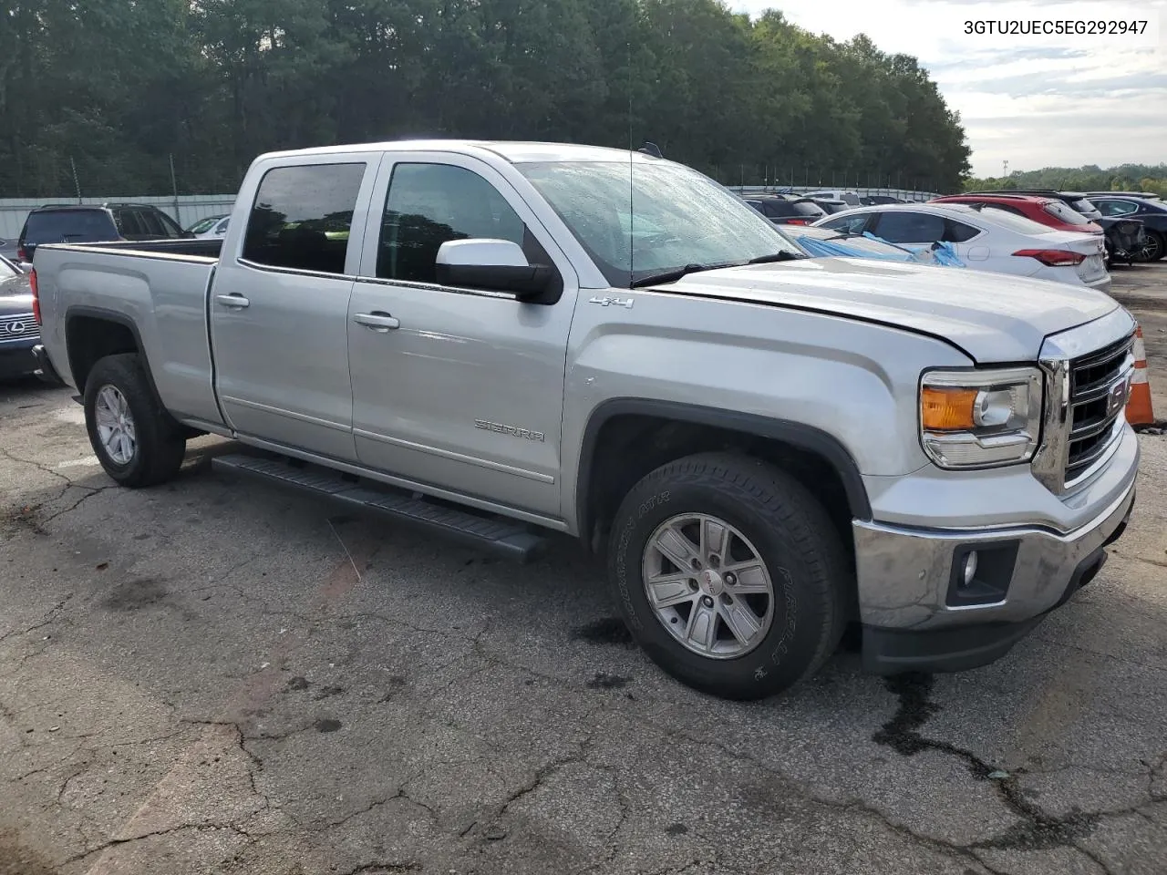 2014 GMC Sierra K1500 Sle VIN: 3GTU2UEC5EG292947 Lot: 73000924