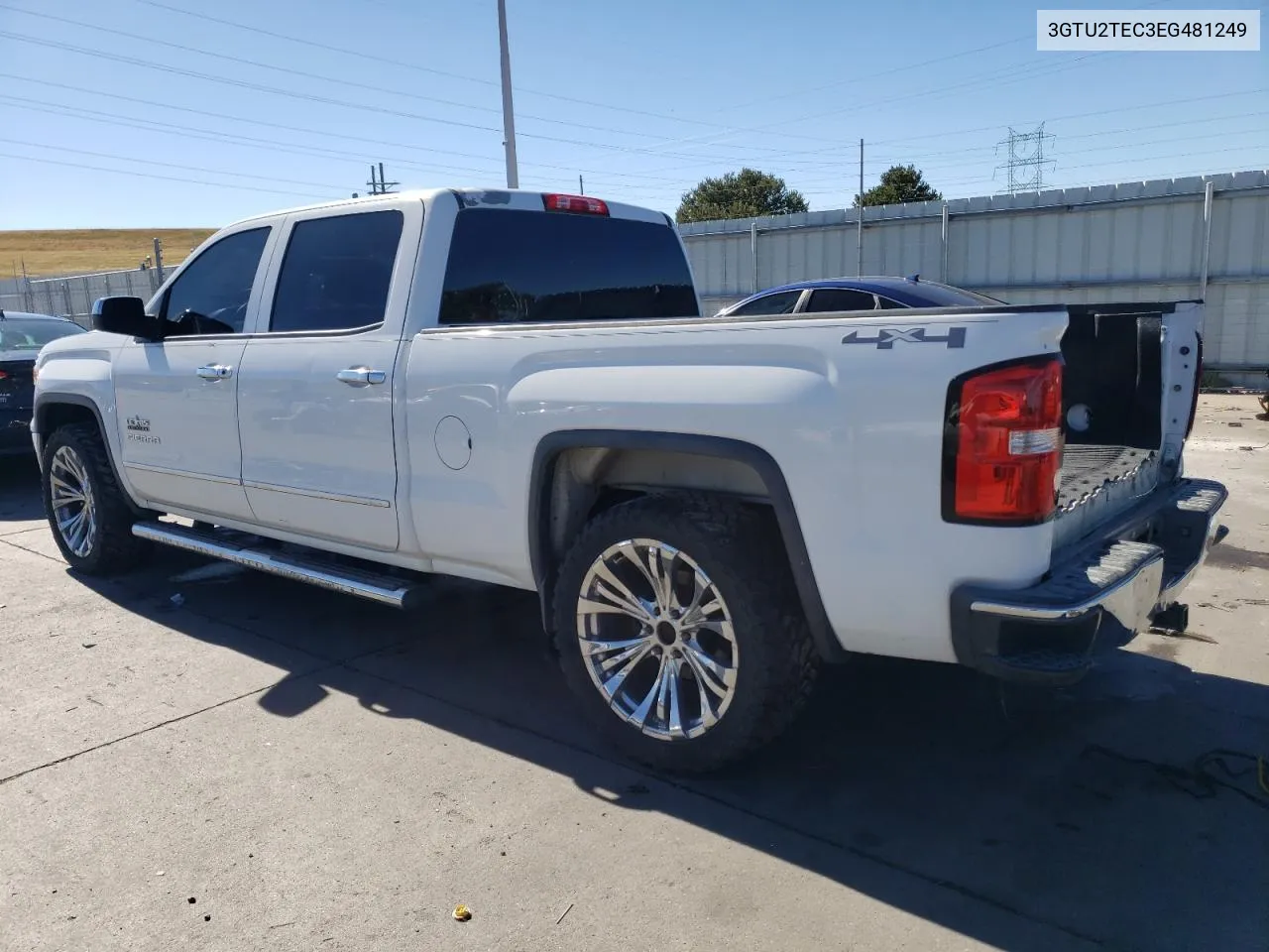 2014 GMC Sierra K1500 VIN: 3GTU2TEC3EG481249 Lot: 73047384