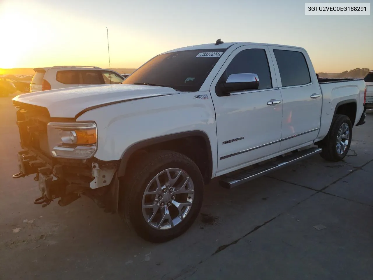 2014 GMC Sierra K1500 Slt VIN: 3GTU2VEC0EG188291 Lot: 73333274