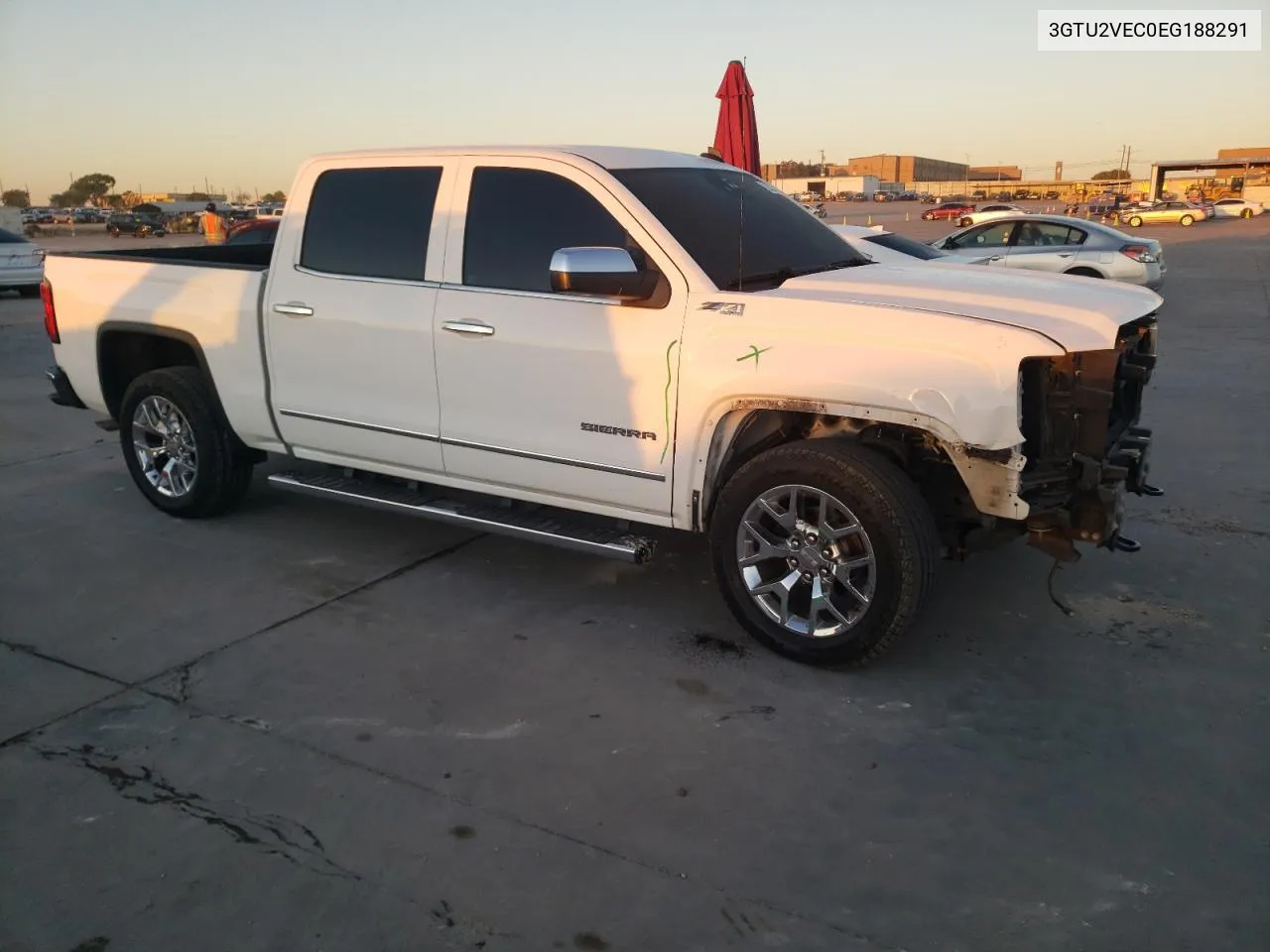 2014 GMC Sierra K1500 Slt VIN: 3GTU2VEC0EG188291 Lot: 73333274