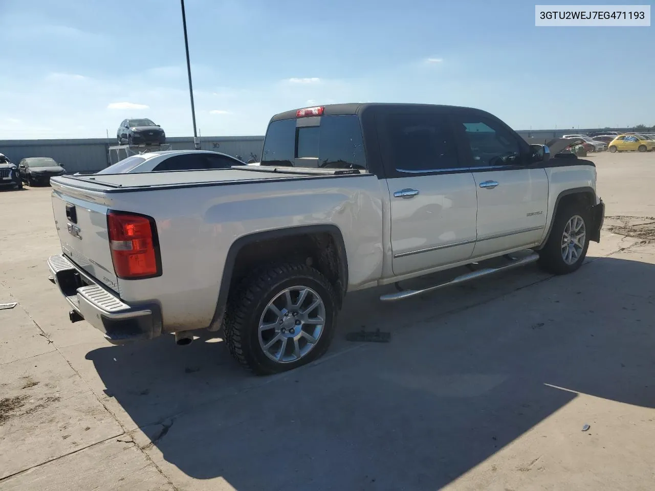 2014 GMC Sierra K1500 Denali VIN: 3GTU2WEJ7EG471193 Lot: 73381724