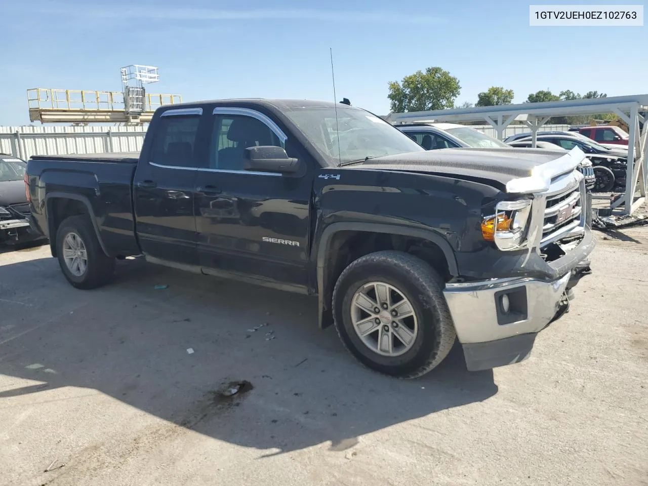 2014 GMC Sierra K1500 Sle VIN: 1GTV2UEH0EZ102763 Lot: 73548624