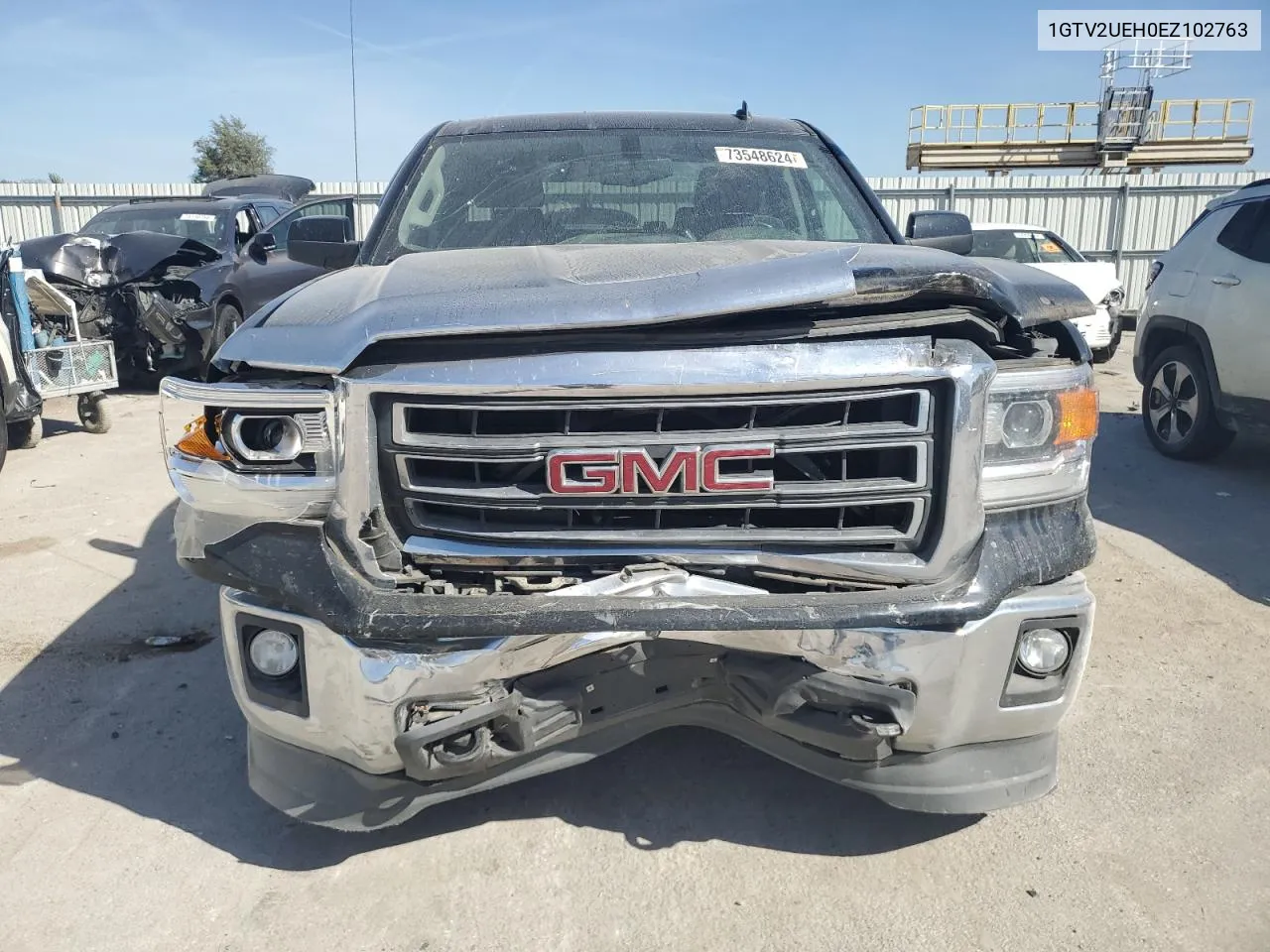 2014 GMC Sierra K1500 Sle VIN: 1GTV2UEH0EZ102763 Lot: 73548624