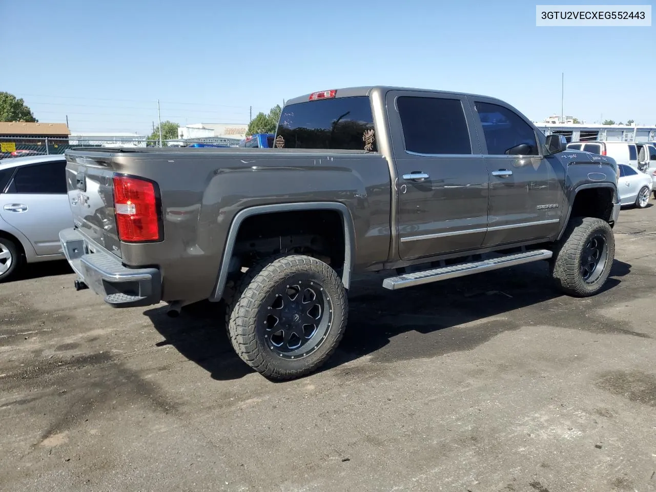 2014 GMC Sierra K1500 Slt VIN: 3GTU2VECXEG552443 Lot: 73757634