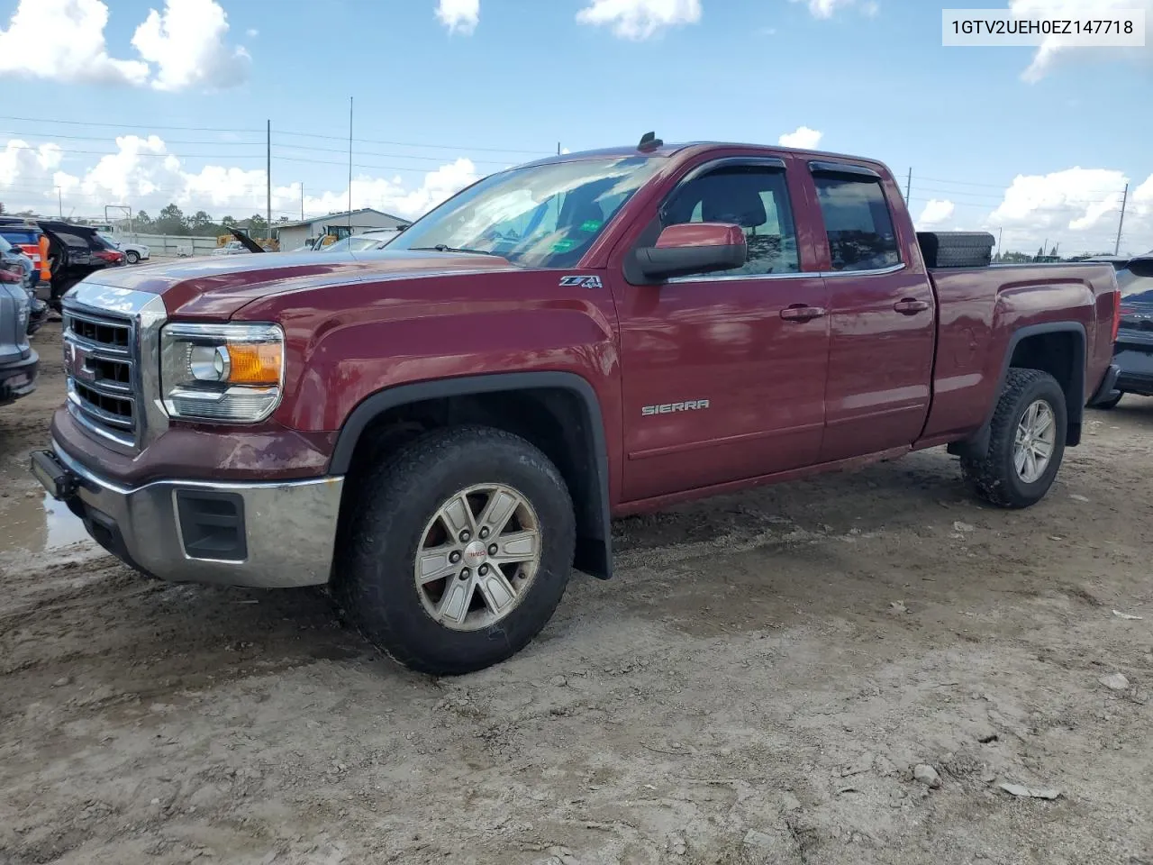 1GTV2UEH0EZ147718 2014 GMC Sierra K1500 Sle