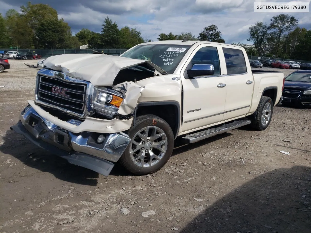 2014 GMC Sierra K1500 Slt VIN: 3GTU2VEC9EG179380 Lot: 73936704