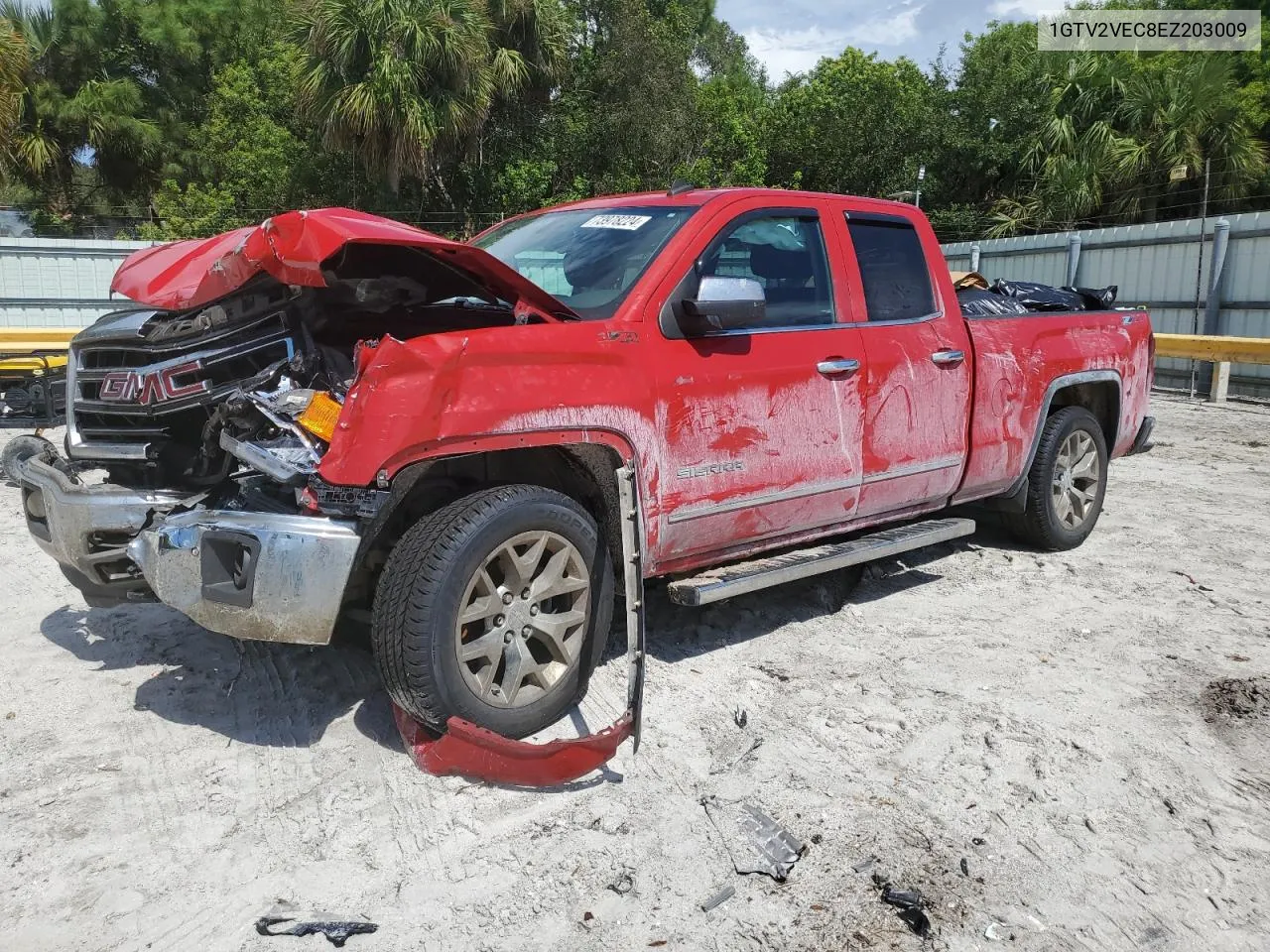 2014 GMC Sierra K1500 Slt VIN: 1GTV2VEC8EZ203009 Lot: 73978224