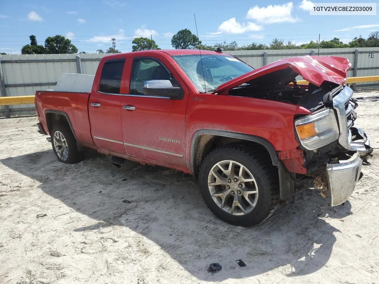 2014 GMC Sierra K1500 Slt VIN: 1GTV2VEC8EZ203009 Lot: 73978224