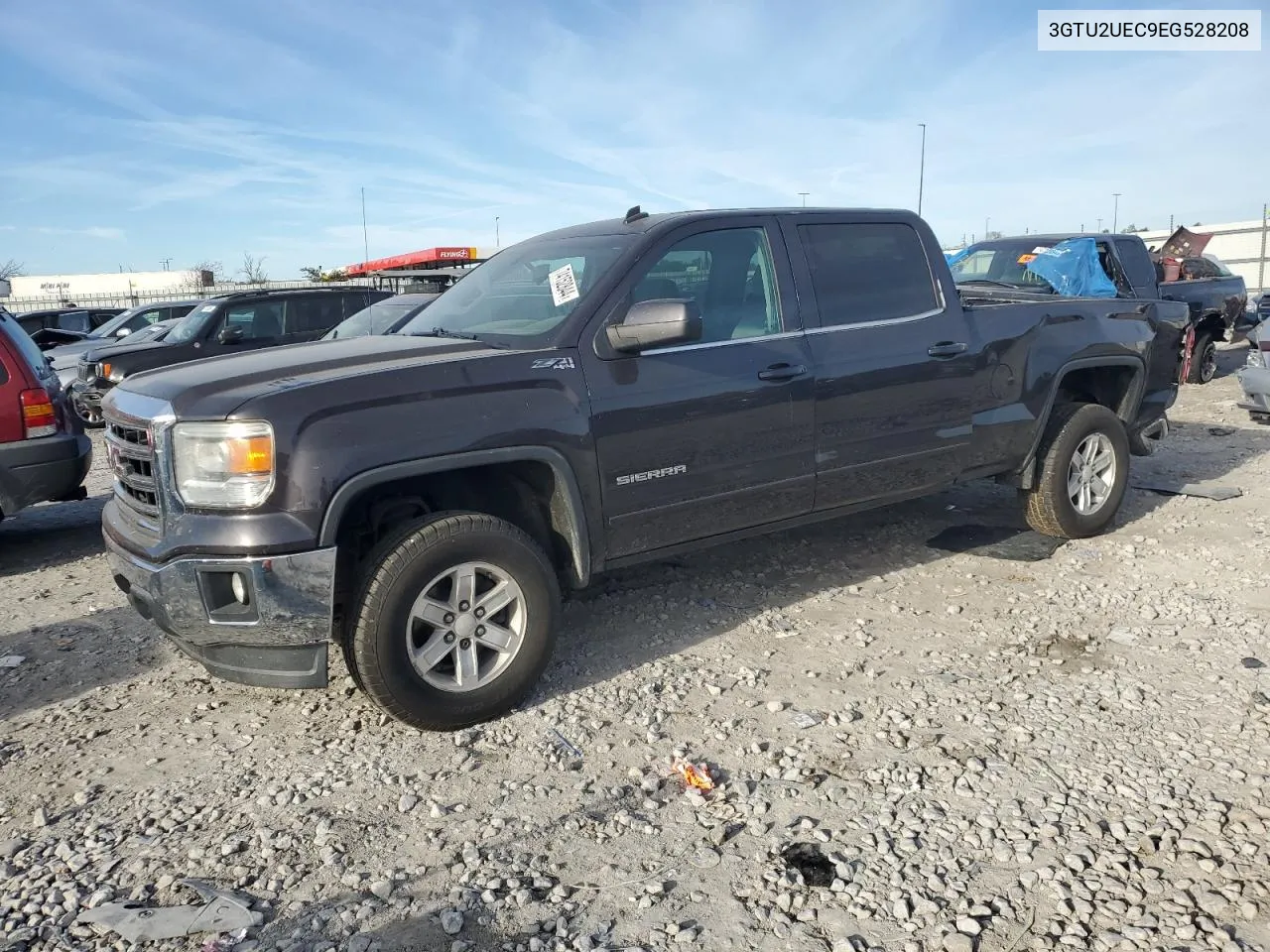 2014 GMC Sierra K1500 Sle VIN: 3GTU2UEC9EG528208 Lot: 74152844