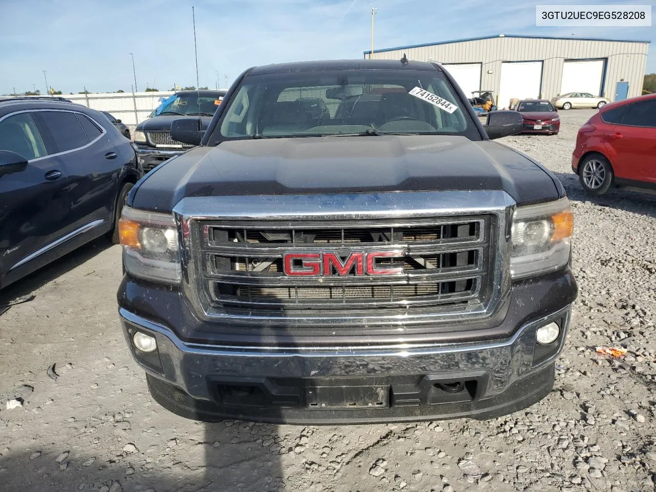 2014 GMC Sierra K1500 Sle VIN: 3GTU2UEC9EG528208 Lot: 74152844