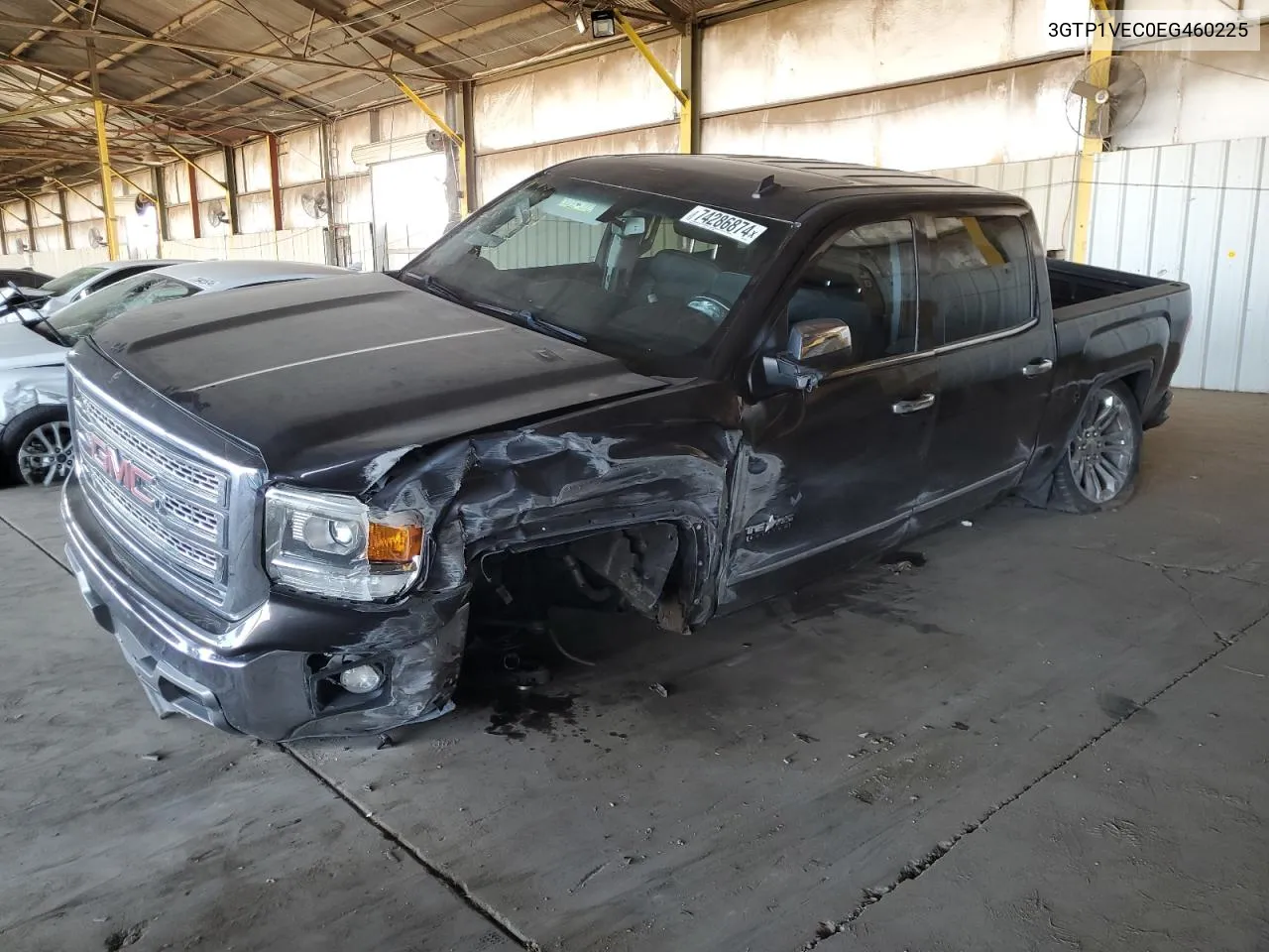 2014 GMC Sierra C1500 Slt VIN: 3GTP1VEC0EG460225 Lot: 74286874