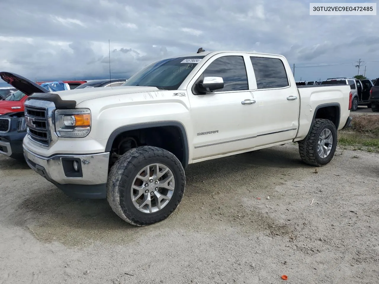 2014 GMC Sierra K1500 Slt VIN: 3GTU2VEC9EG472485 Lot: 74579634