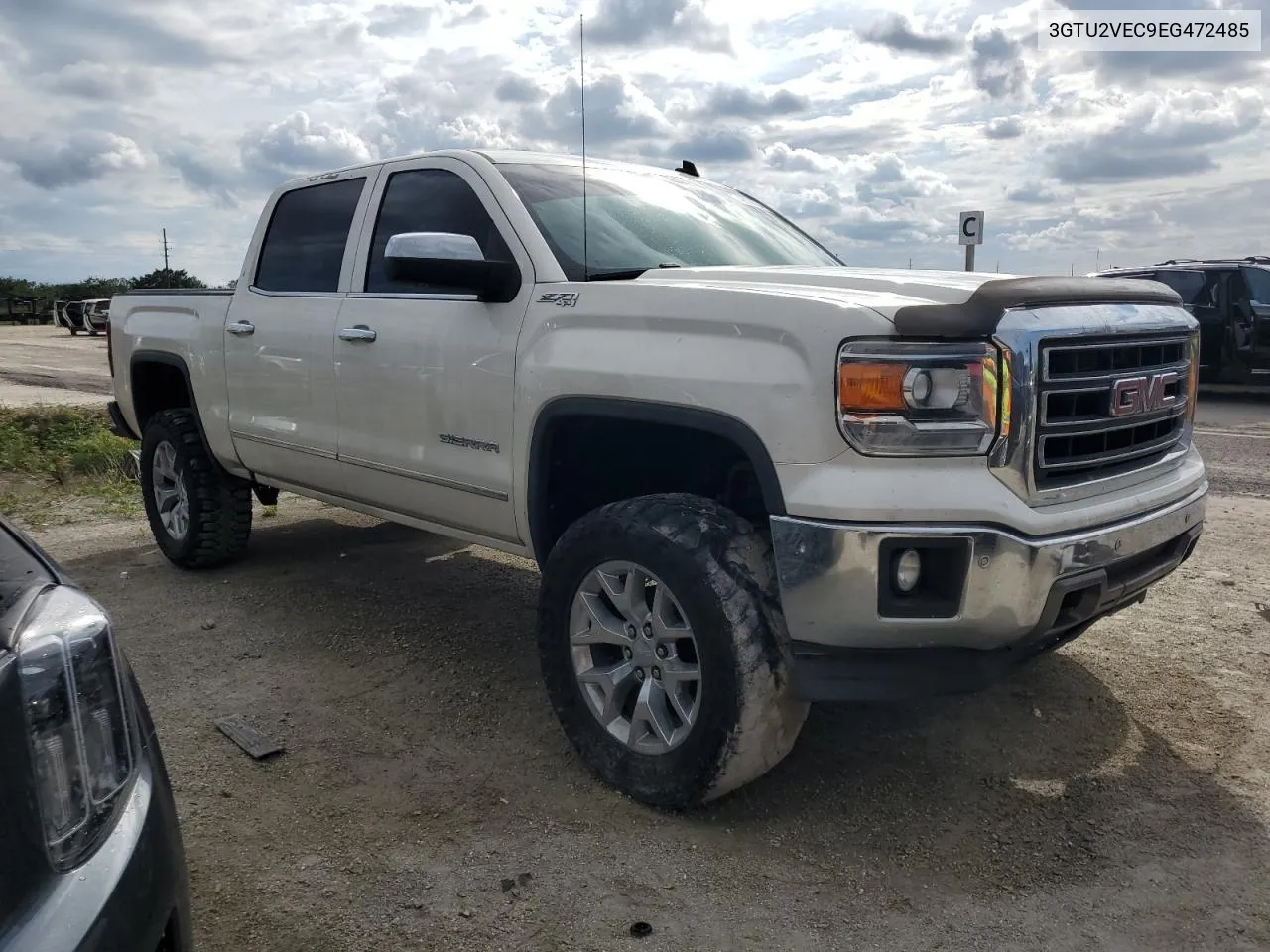 2014 GMC Sierra K1500 Slt VIN: 3GTU2VEC9EG472485 Lot: 74579634