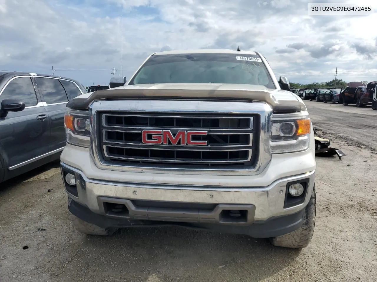 2014 GMC Sierra K1500 Slt VIN: 3GTU2VEC9EG472485 Lot: 74579634