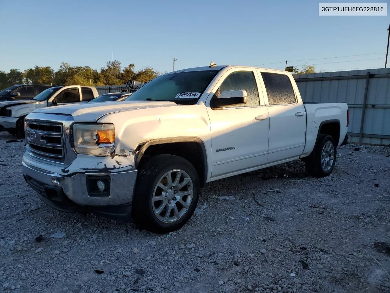 2014 GMC Sierra C1500 Sle VIN: 3GTP1UEH6EG228816 Lot: 74607394