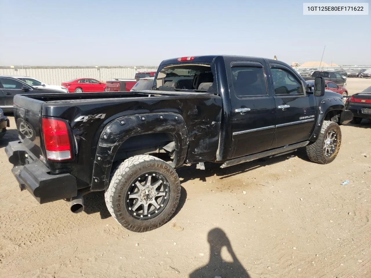 2014 GMC Sierra K2500 Denali VIN: 1GT125E80EF171622 Lot: 74615434