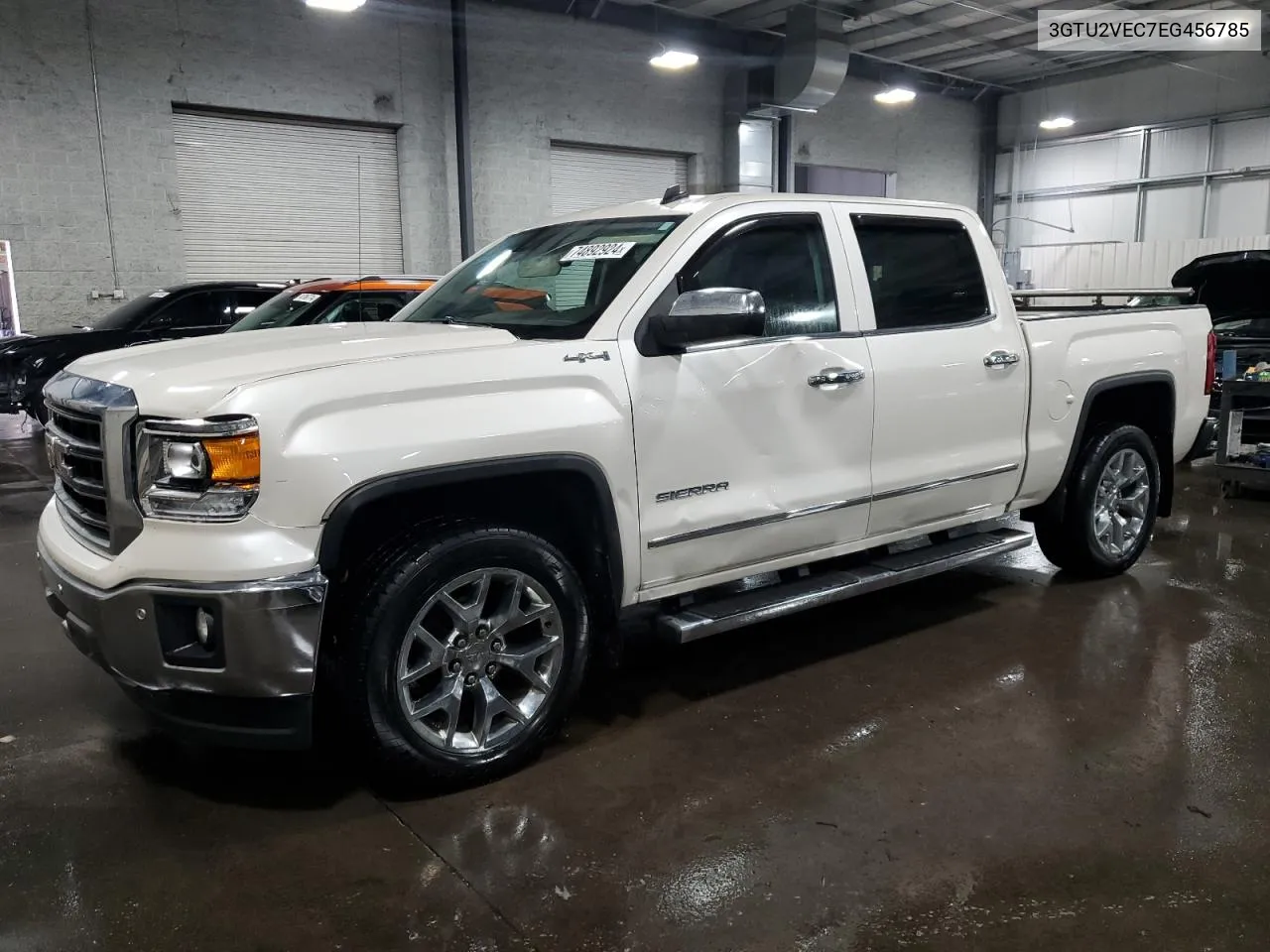 2014 GMC Sierra K1500 Slt VIN: 3GTU2VEC7EG456785 Lot: 74892924