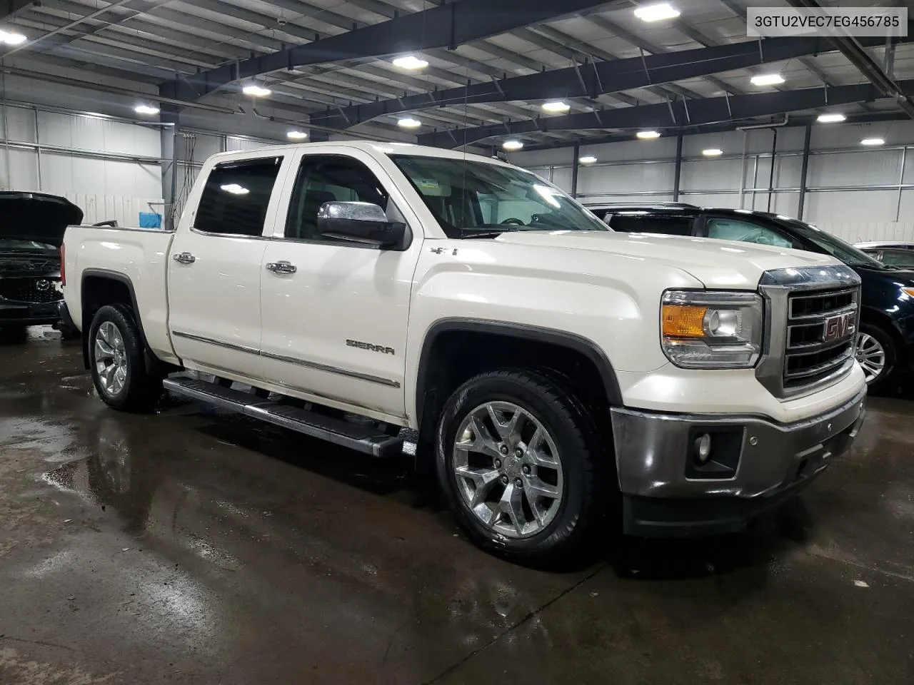 2014 GMC Sierra K1500 Slt VIN: 3GTU2VEC7EG456785 Lot: 74892924