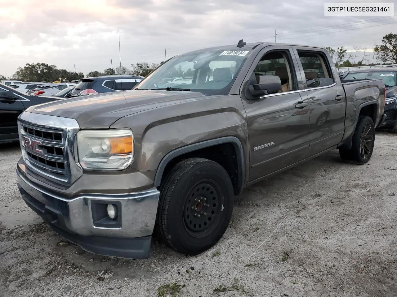 2014 GMC Sierra C1500 Sle VIN: 3GTP1UEC5EG321461 Lot: 74898894