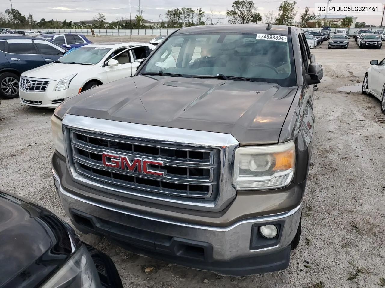 2014 GMC Sierra C1500 Sle VIN: 3GTP1UEC5EG321461 Lot: 74898894